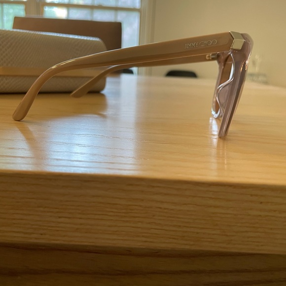 Jimmy Choo pale pink sunglasses - Picture 4 of 4
